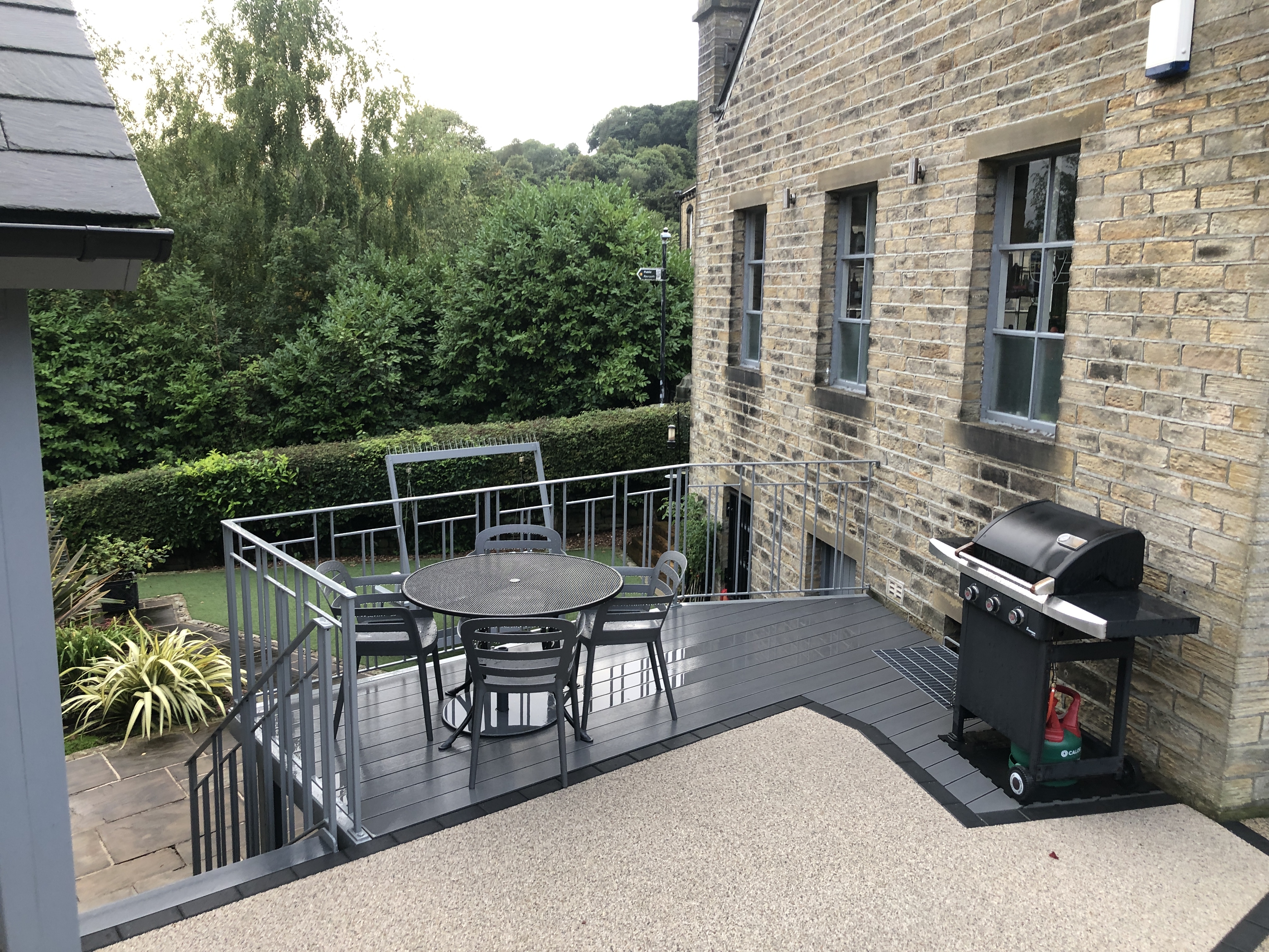 Farm renovation near Harrogate set within the Yorkshire National Landscape view of front of house